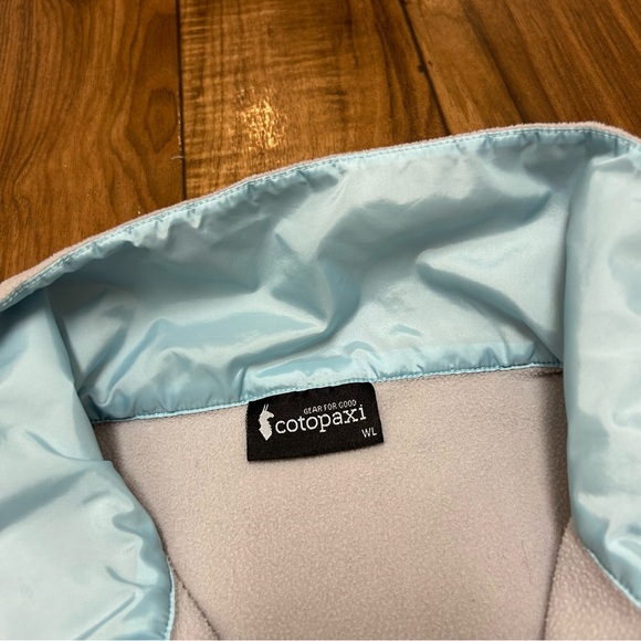 Cotopaxi Teca Fleece Full Zip Sweatshirt Women's Size Medium Lightweight Jacket - Picture 7 of 11